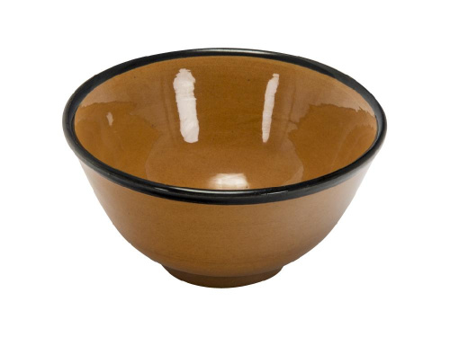 Пиала "Риштанская керамика", коричневый, Ø 11 см