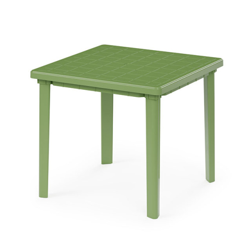 Стол садовый квадратный Альтернатива М2596, (зеленый), 80х80х74