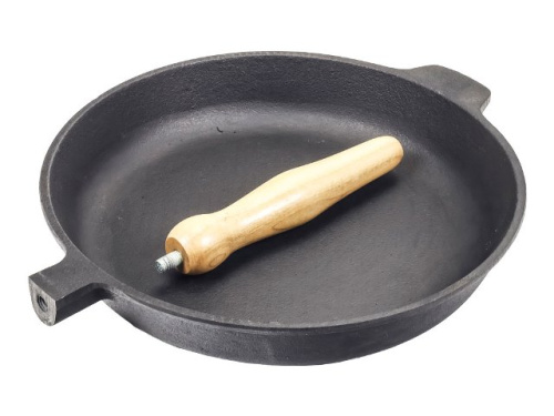 Сковорода чугунная DAVR METALL, 24 см