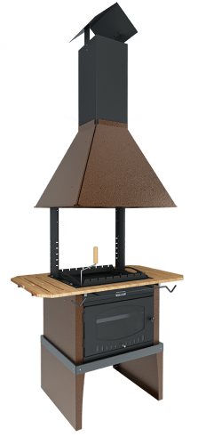 Гриль Grillux Suomi Grill (в комплекте с дымоходом) 