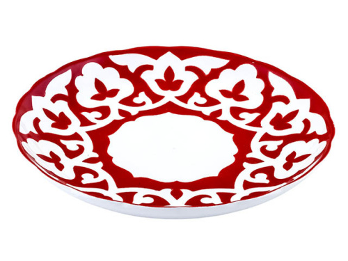 Ляган рифленый край Красная Пахта, Turon Porcelain, Ø 28 см