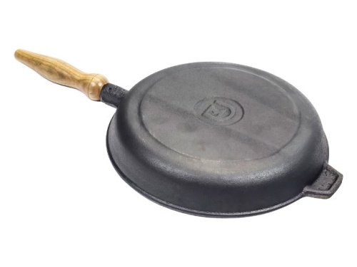 Сковорода чугунная DAVR METALL, 26 см