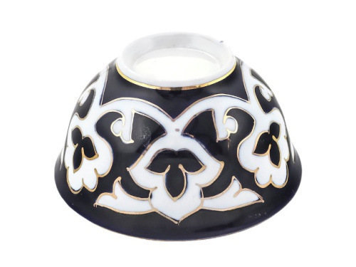 Пиала Пахта, Turon Porcelain, с золотом, Ø 11 см