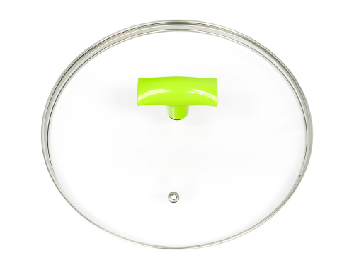 Крышка стеклянная 24 см, Lime, PLOVER