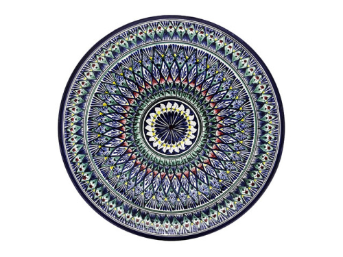 Блюдо Ляган "Риштанская керамика", диаметр 38 см RSN155