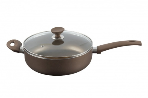 Сотейник с АП со стеклянной крышкой Калитва Престиж, 26 см