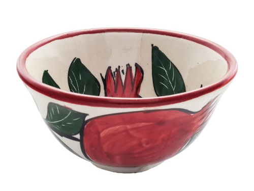 Пиала "Риштанская керамика", гранат, Ø 11 см